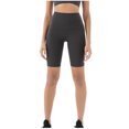 thumbnail image 1 of Jerdar Biker Shorts Women with Pockets - High Waisted Tummy Control Yoga Workout Running Gym Spandex Shorts L, 1 of 3