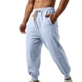 thumbnail image 1 of Jerdar Men's Cotton Jogger Sweatpants Tapered Cuffed Ankle All Season Four Season Gym Workout Fitness Athletic Casual Comfortable Soft Long Pants Trousers, 1 of 9