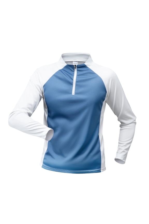 Men's Half Zip Training Clothes Men's Drying Clothes Long Sleeved Sports Track and Field Sports T-shirts Running Fitness Tops Mens Long Sleeve Workout Shirts