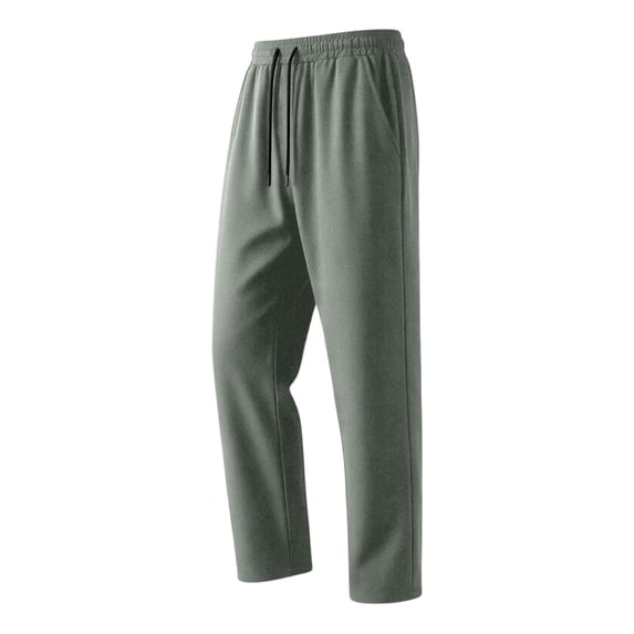 Jerdar Men's Summer Breathable Loose Mesh Fast-drying Cool Loose All-match Straight Pants Workout Pants for Men