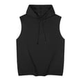 thumbnail image 1 of Jerdar Men's Workout Hooded Tank Tops Sports Training Sleeveless Gym Hoodies Bodybuilding Cut Off Muscle Shirts, 1 of 7