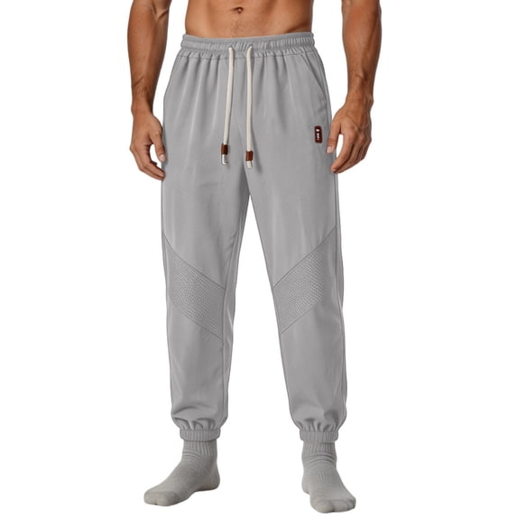 Jerdar Mens Casual Pants Joggers Drawstring Tapered Cargo Pants Hiking Outdoor Jogging Sweatpants Pants