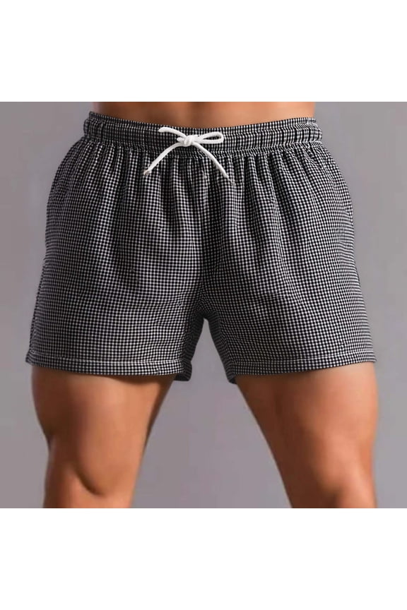 Mens Swim Trunks: with Mesh Liner Pockets Drawstring Quick Dry Stretch Lined Funny Beach Swimming Pool Surf