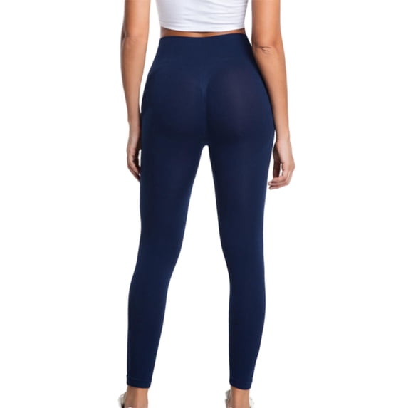 Jerdar Plus Size Leggings with Pockets for Women - Black Yoga Casual High Waist Tummy Control Pants for Workout S