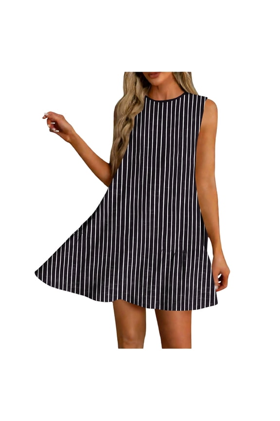 Summer Dresses for Women 2030 Elegant Classy Spring A Line Business Casual Work Graduation Cocktail Short Dress XL