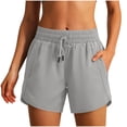 thumbnail image 1 of Jerdar Women's Athletic Running Shorts Quick Dry Lightweight Workout Gym Shorts with Zipper Pockets M, 1 of 6