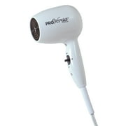 Jerdon 1600W Proversa Compact Hair Dryer, White with 6-Foot Power Cord - JHD8W