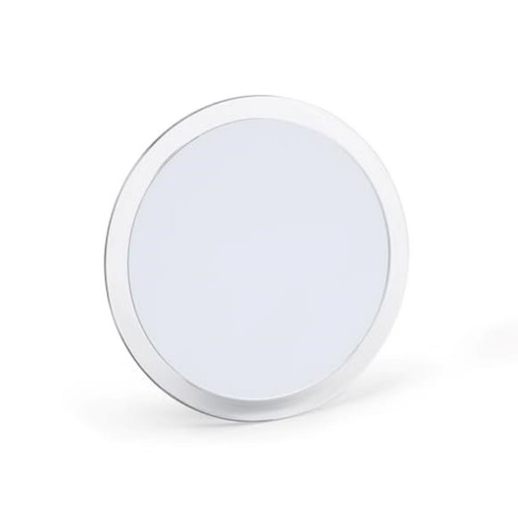 Jerdon 9 inch Diameter Travel Makeup Mirror,Suction Cups and Vinyl Travel Case, 5X Magnification - Model JSC5