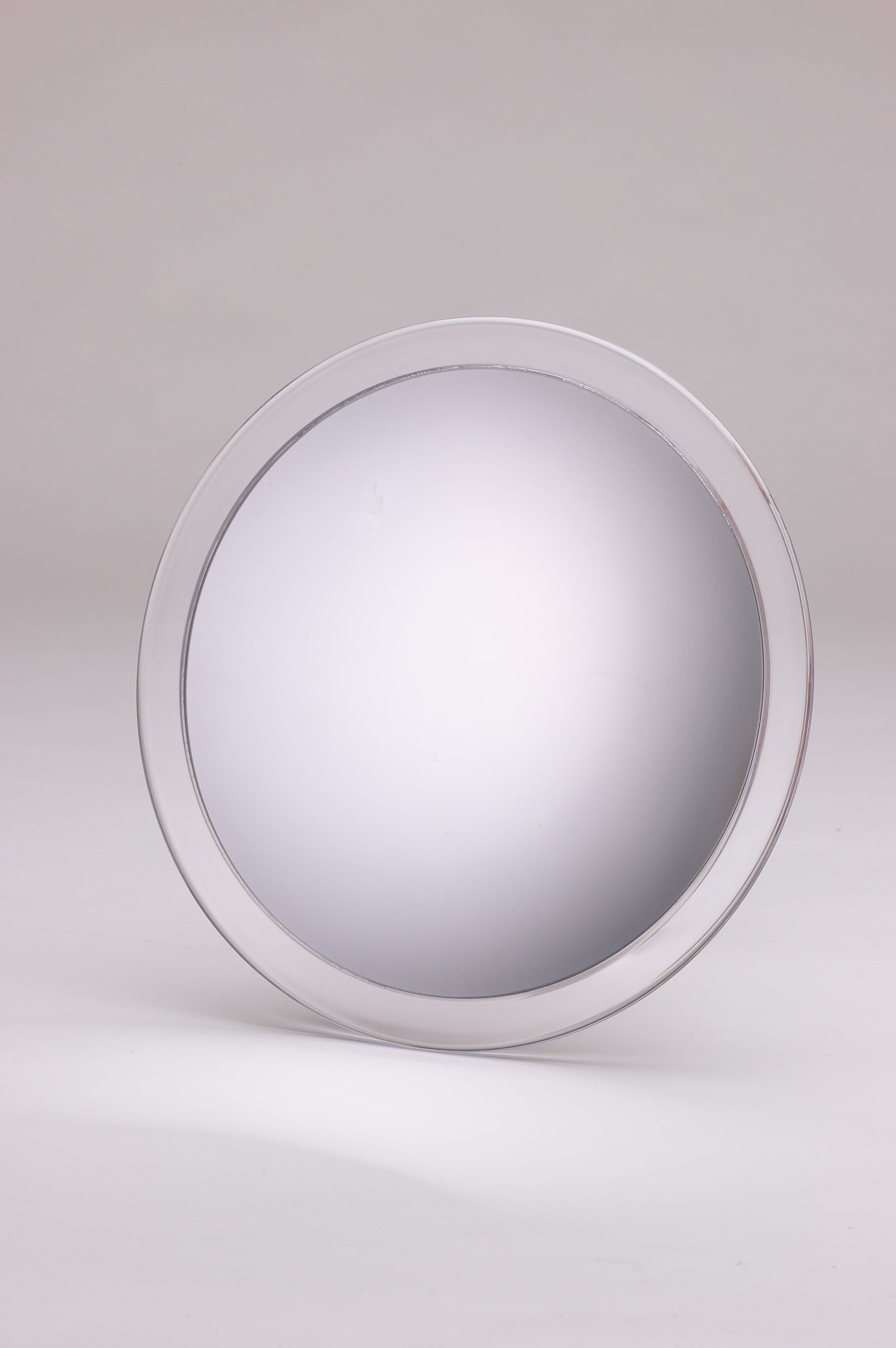 Jerdon 9 inch Diameter Travel Makeup Mirror,Suction Cups and Vinyl