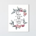 thumbnail image 1 of Jeremiah 17:7 Blessed Is The One Poster, Stretched Size 12x18, 1 of 4