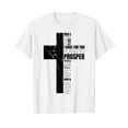 thumbnail image 1 of Jeremiah 29:11 Christian Bible Verse Gifts Cross Religious Vintage Casual Men T-Shirt, 1 of 5