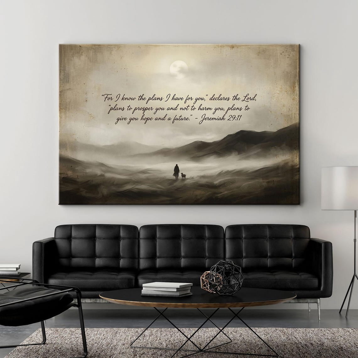 Jeremiah 29 11 Print Christian Wall Art Plans To Prosper You Sign Bible ...