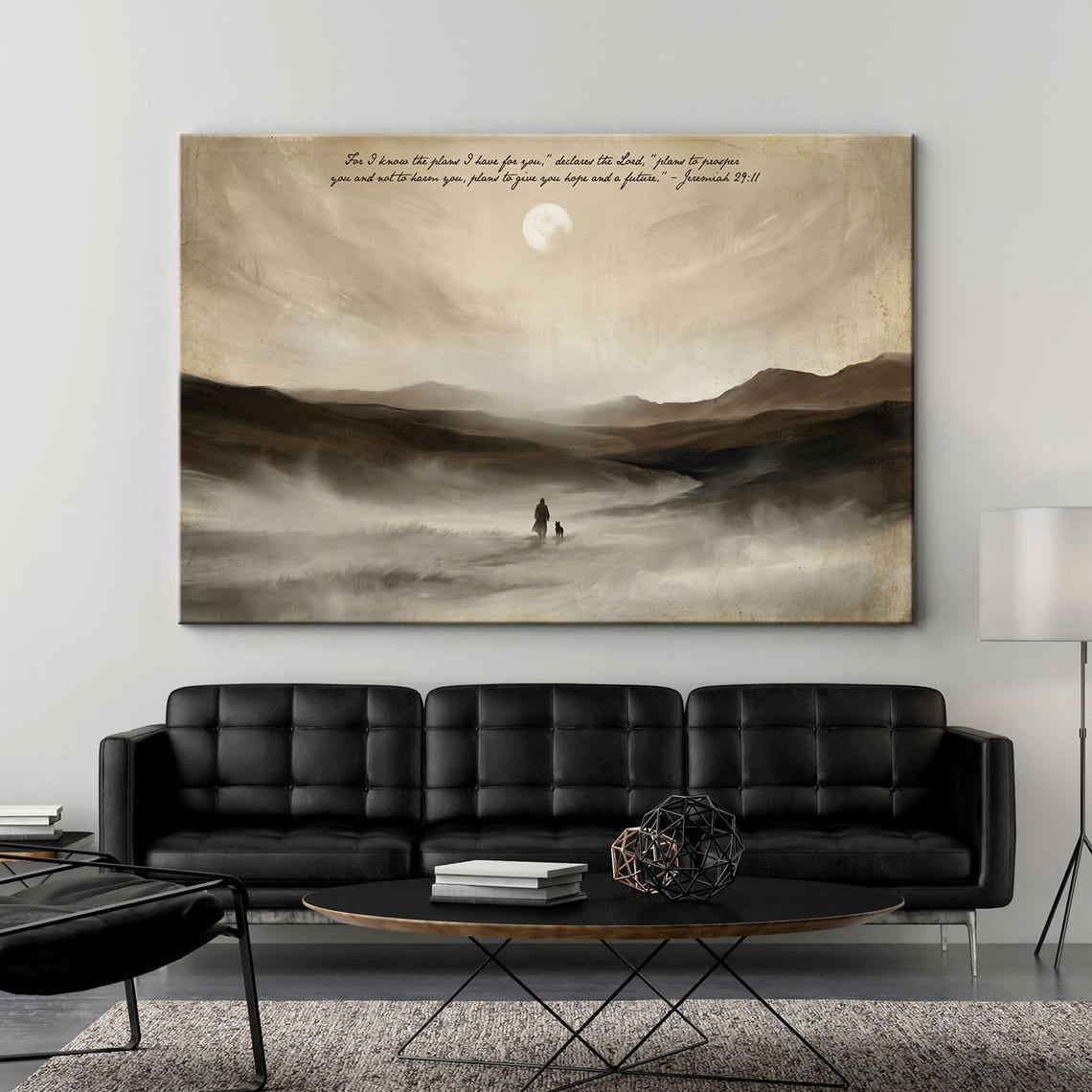 Jeremiah 29 11 Wall Art Christian Print Bible Verse Sign Religious Home ...