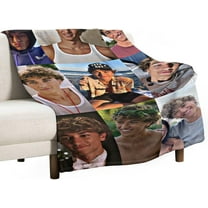 Jeremiah Actor Fisher The Summer I Turned Pretty TSITP 50"x60" Thow Blanket Super Soft Micro Wool Blanket Sofa Comfortable Warm Flannel Blanket Bed Living Room Merchandise Gift Party Decor