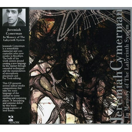 Jeremiah Cymerman - In Memory of the Labyrinth System - Classical - CD