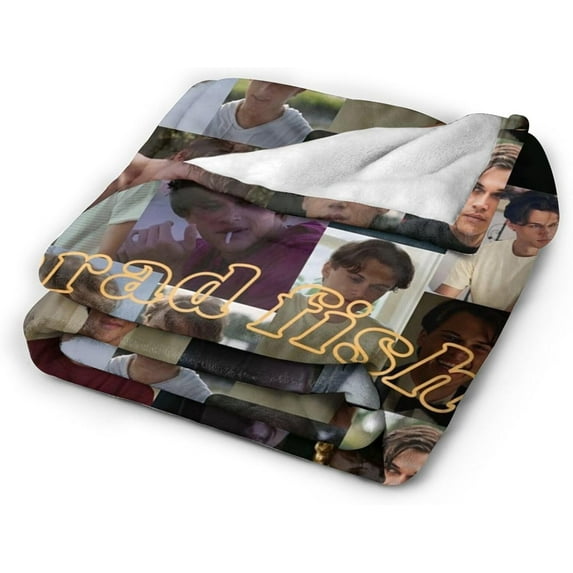 Jeremiah Fisher Blanket The Summer i Turned Pretty Throw Blanket Flannel Super Soft for All Seasons Blankets Plush bedsheet Blanket for Bedroom Bed Living Room Sofa Couch 80"x60"