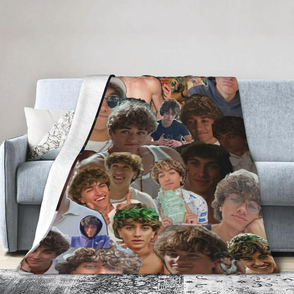 Jeremiah Fisher Fleece Blanket Throw Blanket for Couch - Cozy Luxury Bed Blanket Microfiber and Throws for Sofa