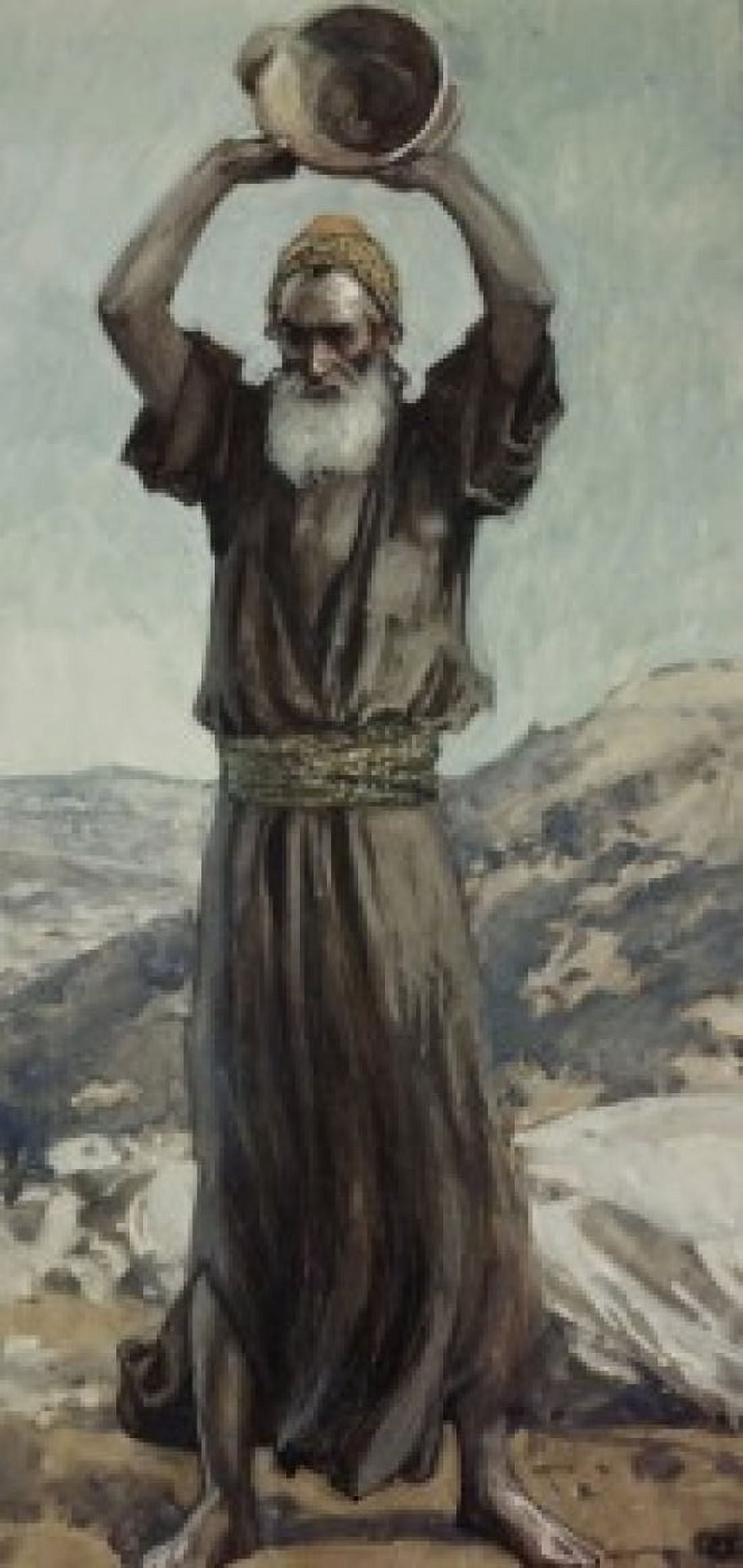 Jeremiah James Tissot (1836-1902 French) Jewish Museum New York USA Canvas Art - James Tissot (18 x 24)