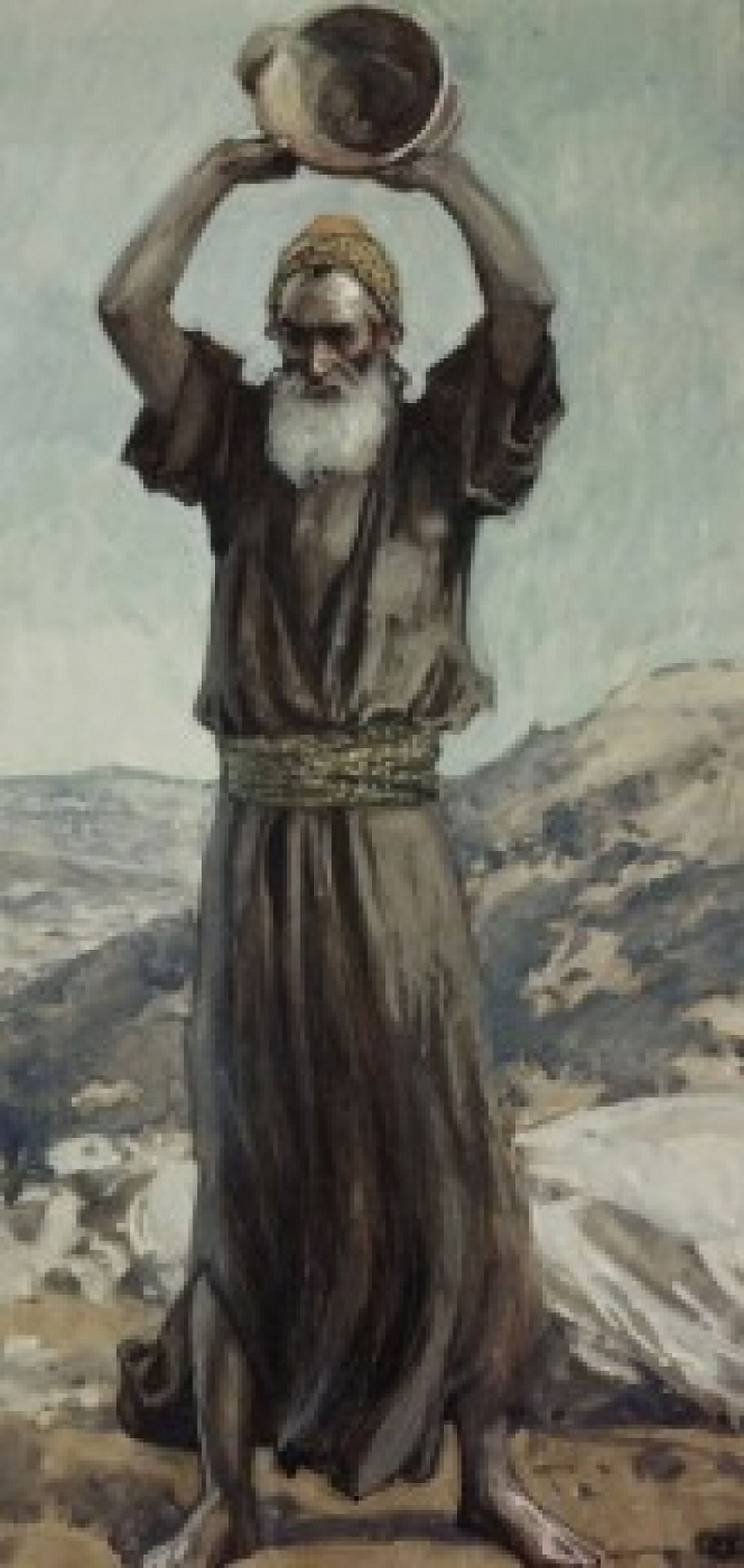 Jeremiah James Tissot (1836-1902 French) Jewish Museum New York USA Canvas Art - James Tissot (24 x 36)