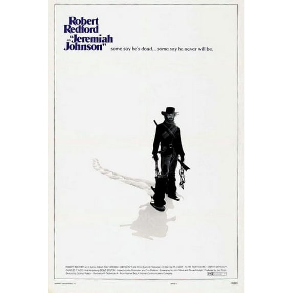 Jeremiah Johnson Poster 16x24 Poster Medium Art Poster 16x24 Unframed, Age: Adults Best Posters