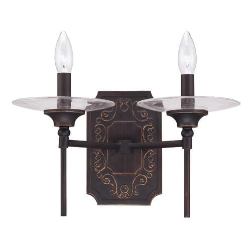 Jeremiah Lighting 36362 Amsden 2 Light Indoor Wall Sconce - 14.5 Inches Wide