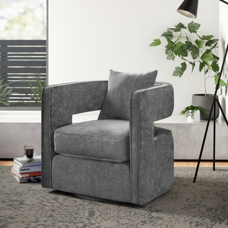 Jeremiah swivel barrel chair deals