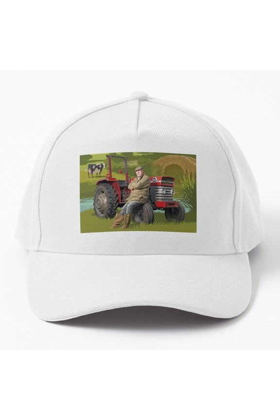 Jeremy Clarkson Farmer Baseball Hat, Agriculture Fan Statement Graphic Design, Classic Cap