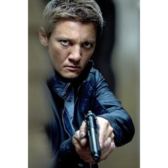 Jeremy Renner Holding Gun The Bourne Legacy 24X36 Poster