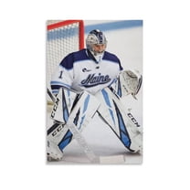 Jeremy Swayman Canvas Poster Print Photo Art Painting Canvas Poster Home Decorative Bedroom Modern Decor Posters Gifts 16x24inch(40x60cm)