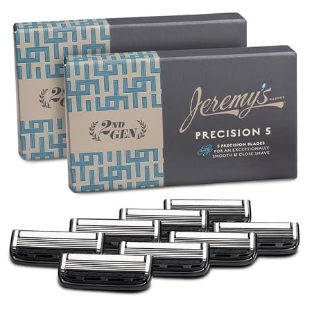 Jeremy's Razors Precision 5 Cartidge Refill (8-Count)