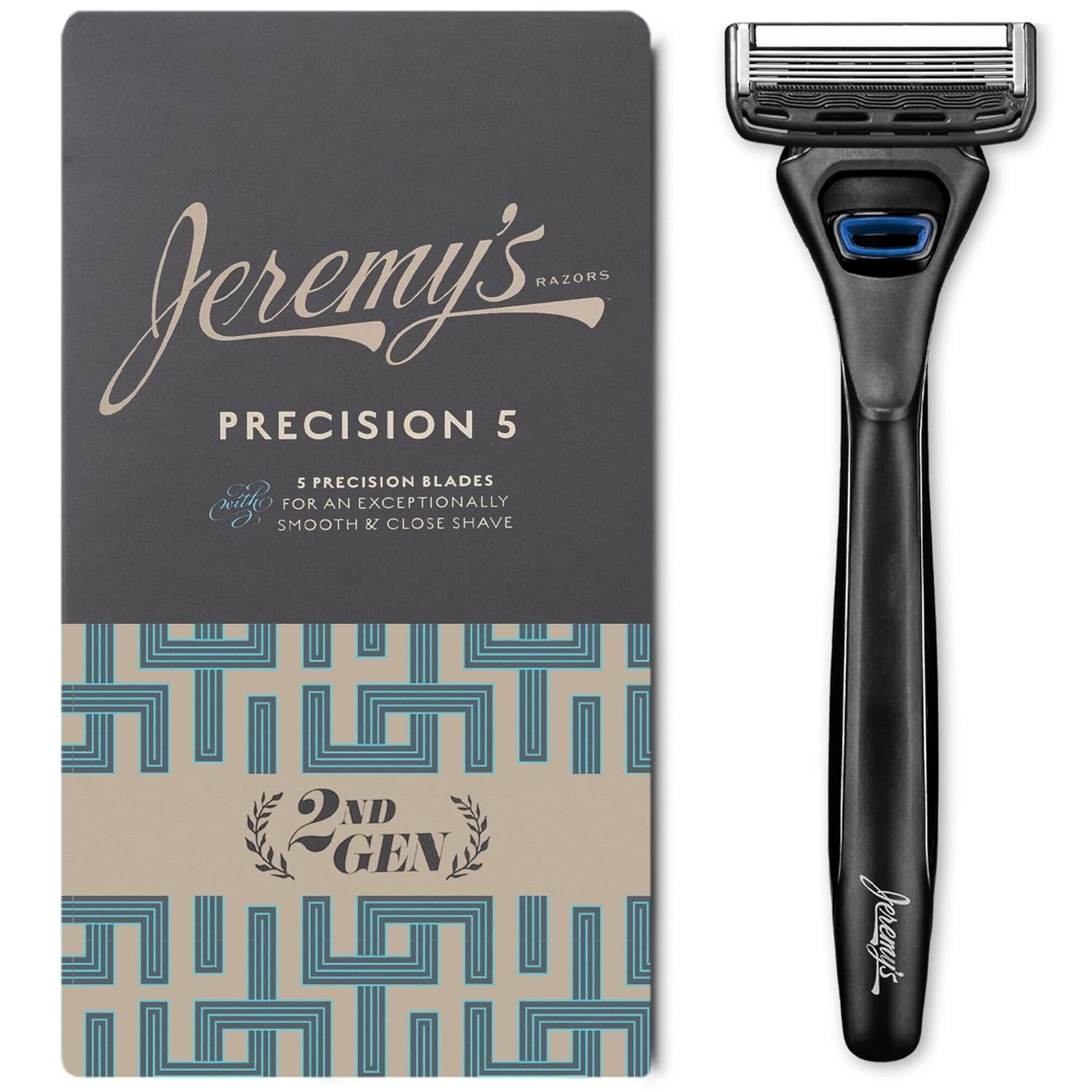 Jeremy’s Razors 5-Blade Precision 5 Razor for Men with Precision