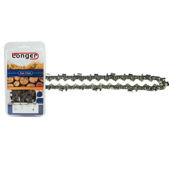 Jeremywell 10 Inch R40 Chainsaw Chain Blade 40 Drive Links 3/8" LP Pitch 0.043'' Gauge Semi Chisel Fits Husqvarna, Stihl, Carlton, Windsor (1 PACK)