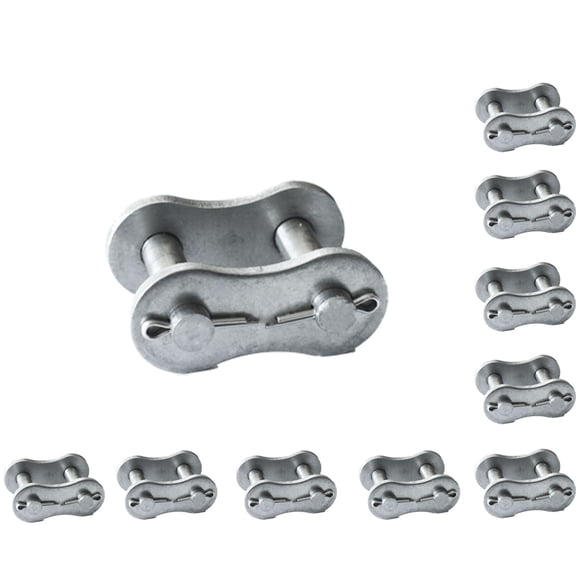 Jeremywell (10PCS) 80SS Stainless Steel Roller Chain Connecting Link