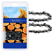 Jeremywell 24 Inch Full Chisel Chainsaw Chain Blade 84 Drive Links 3/8 Pitch 0.050 Gauge Fits Stihl, Husqvarna, Johnsered 2 Pack
