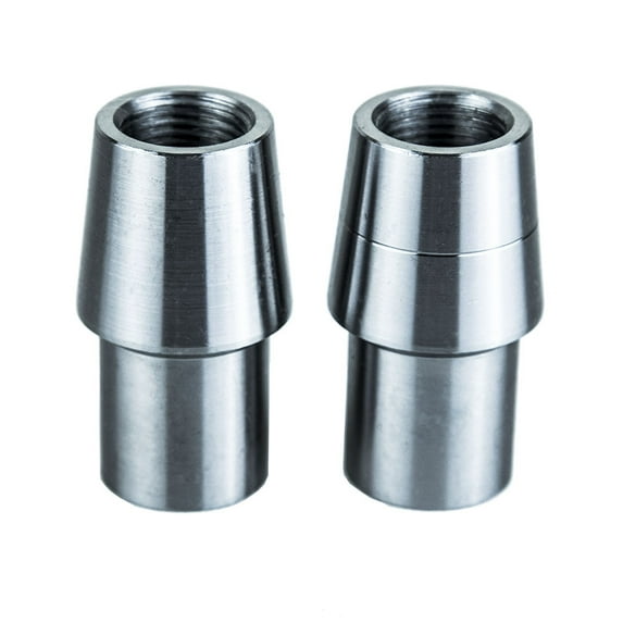 Jeremywell 3/4-16 RH + LH Threaded Weld-In Bung Set Fits 0.120 Wall Tube Heim Joints