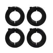 Jeremywell 3/4" Bore Single Split Set Screw Shaft Collar OD 1-1/2" Width 1/2" (4 PCS)