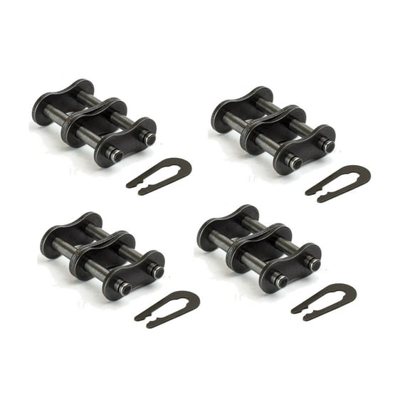 Jeremywell 35-2 Double Strand Roller Chain Connecting Link (4PCS)