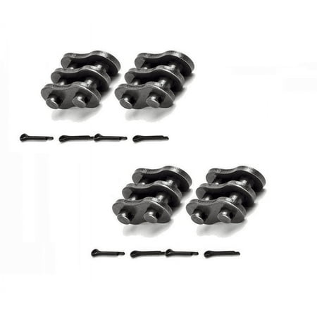 Jeremywell 4 PIECES BL544 Leaf Chain, Connecting Links, For Forklift Chain, ANSI Standard