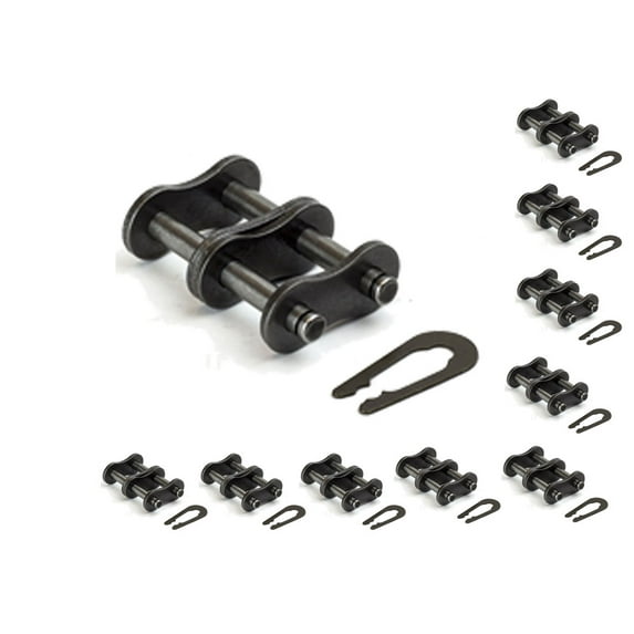 Jeremywell 60-2 Double Strand Roller Chain Connecting Link (10PCS)