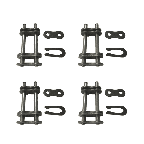 Jeremywell 80-3 Triple Strand Roller Chain Connecting Link 1" Pitch - ANSI Standard (4PCS)