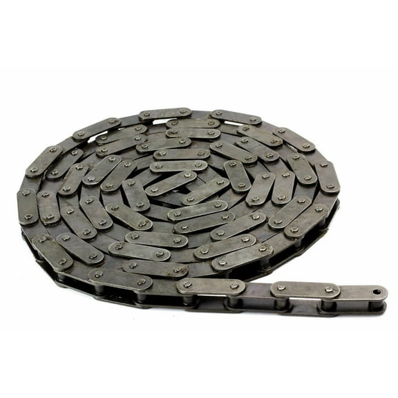 Jeremywell 81XH Lumber Heavy Duty Conveyor Roller Chain 10 Feet with 1 Connecting Link