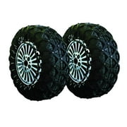 Jeremywell Anti Slip Security NATURAL Rubber Snow Tire Chain For Cars/SUV/Trucks Tire 215/75R16, 25/60R18, 225/65R17, 235/50R18, 235/75R15, 245/50R18, 245/55R17
