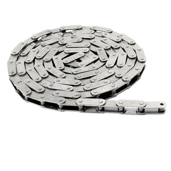 Jeremywell C2080HSS Stainless Steel Heavy Conveyor Chain 10 Feet with 1 Connecting Link