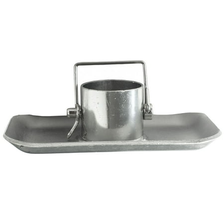 Jeremywell Trailer Jack Foot Plate 5000 lbs Capacity With Pin Base for A-Frame Boat RV Camper Removable