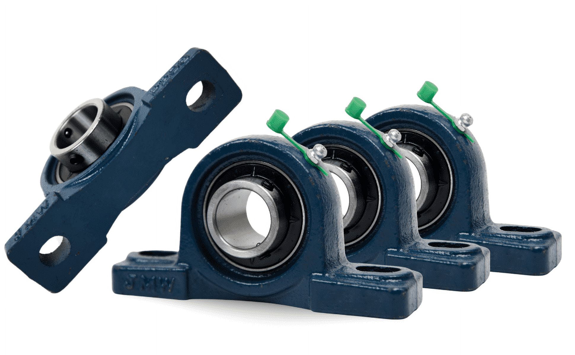 Jeremywell UCP20210 Pillow Block Bearing (4 Pack), 5/8 inch Bore, 2