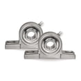 thumbnail image 2 of MAPLE ACE UCP204-12 Pillow Block Bearing 3/4" Bore, 2-Bolt, Self-Aligning, R3 Triple 2 of 14
