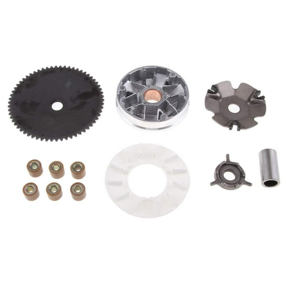 Jeremywell VARIATOR ASSEMBLY FRONT CLUTCH QMB139 GY6 49cc 50cc SCOOTER MOPED ATV GO KART