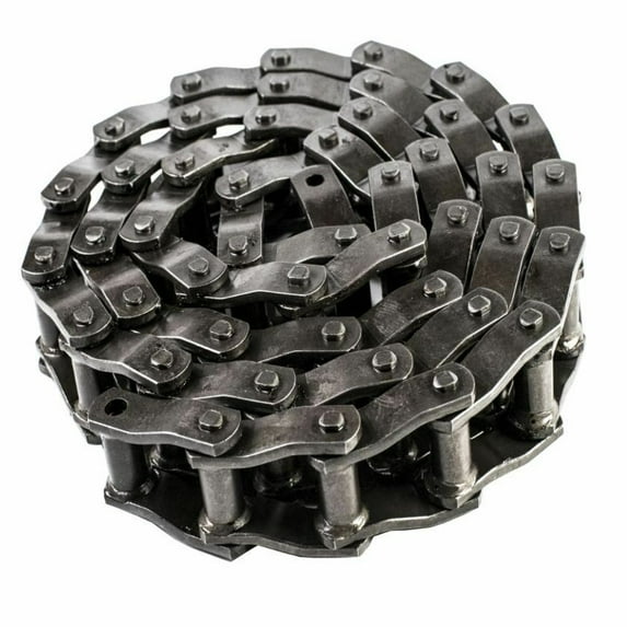Jeremywell WR82 Welded Steel Mill Chain, 10FT Heat Treated for Increased Durability, Pins Riveted