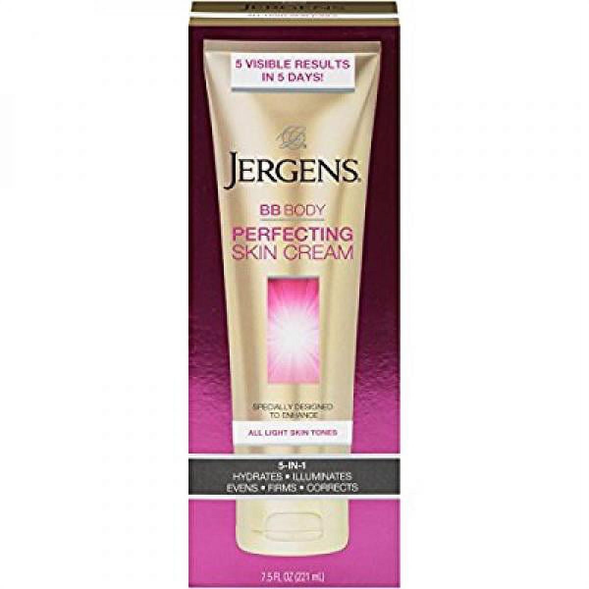 Jergens BB Body Cream for lighter Skin Tones 7.5 Ounce
