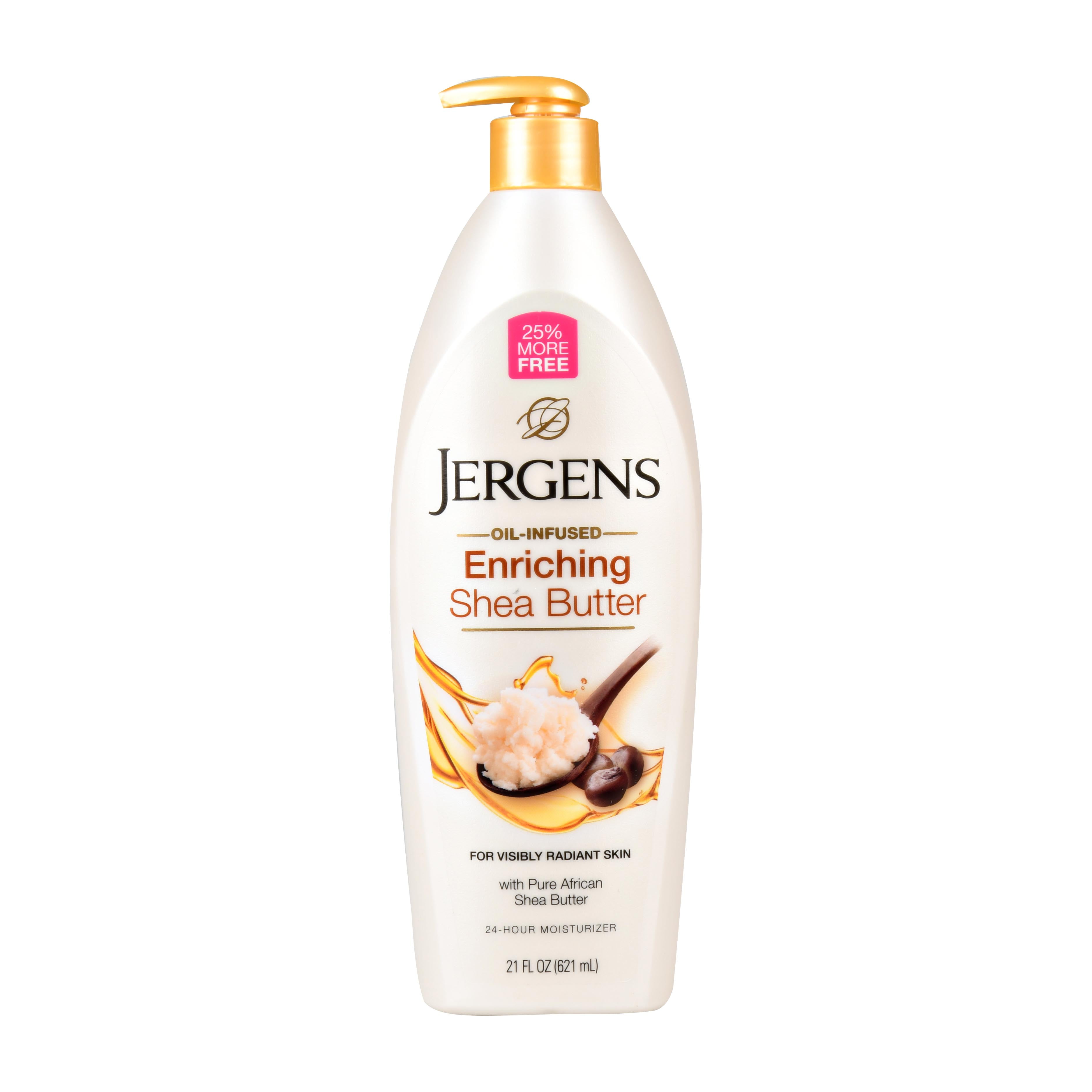 Jergens Enriching Shea Butter Oil Infused Moisturizer 21 fl oz